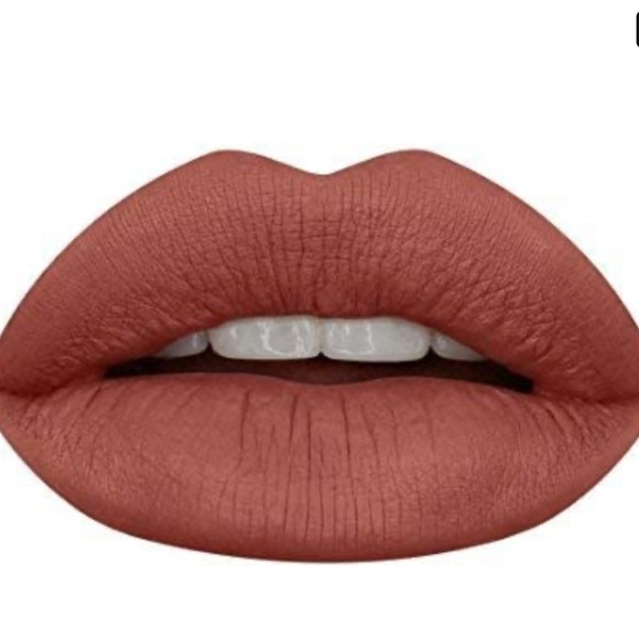 Huda Beauty Liquid Matte Lipstick- Trendsetter & Hydra Plumping Lip Balm Blush - Picture 3 of 7